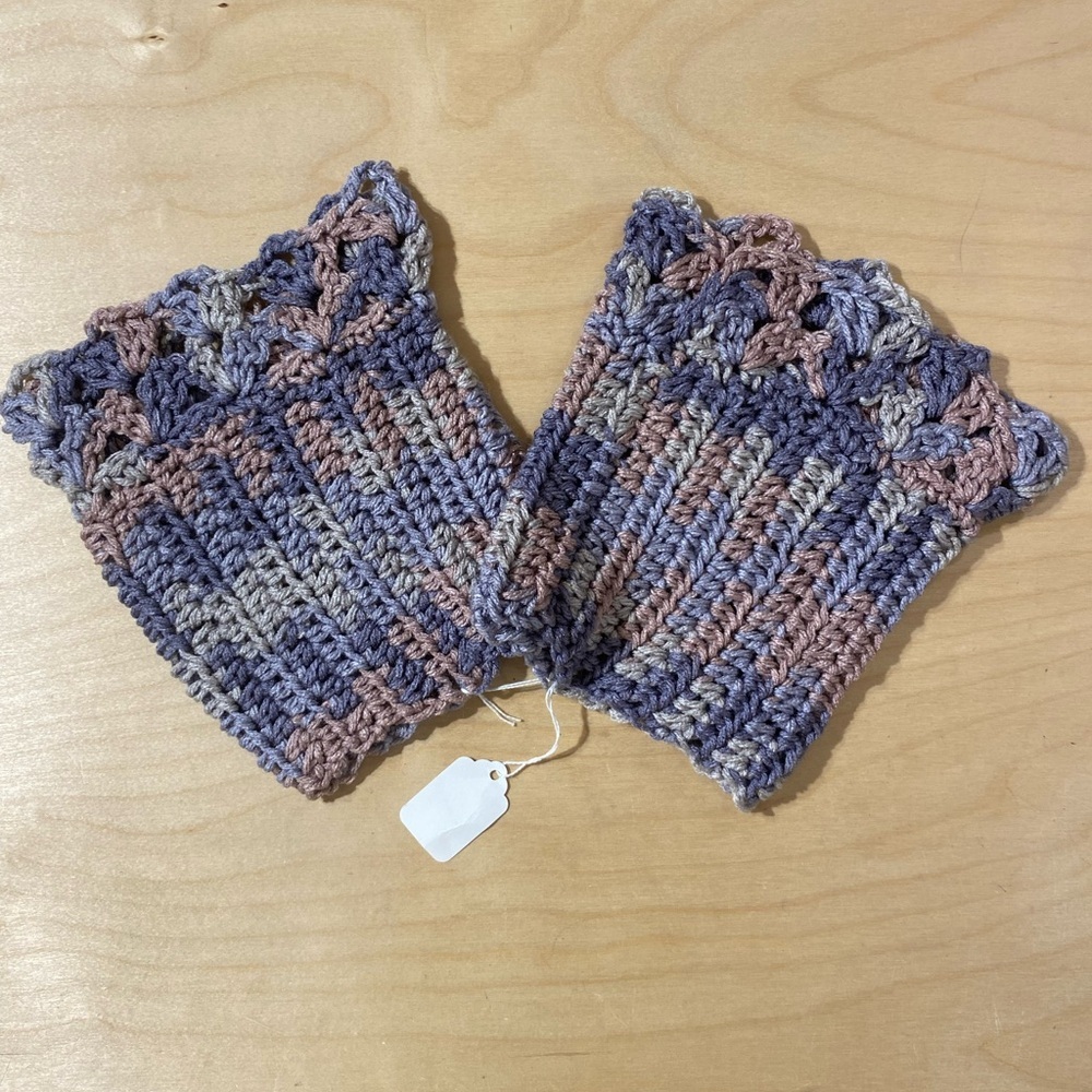 Handcrafted Multicolor Crochet Boot Topper (OV) - Picture 2 of 11